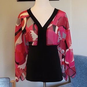 Lane Bryant Kimono Sleeve Blouse